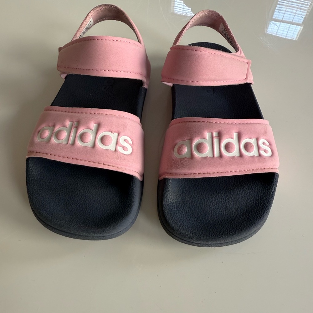 Adidas Pink and Black Sandals for Everyday Comfort 11